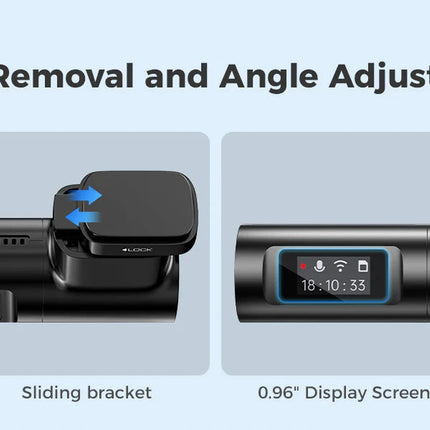 AZDome M330 Max 2CH 4K Wifi GPS dashcam