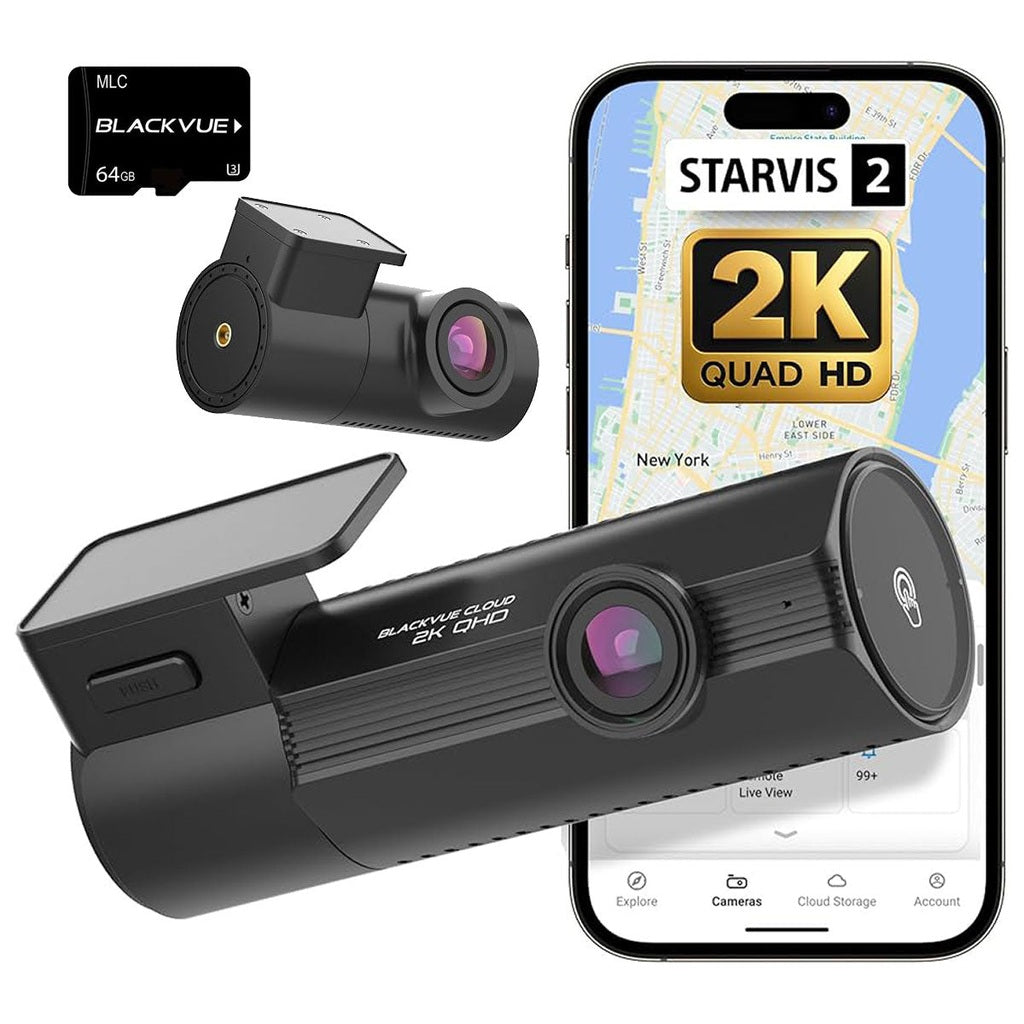 BlackVue Elite 8 2CH 2K Cloud Wifi GPS 64gb