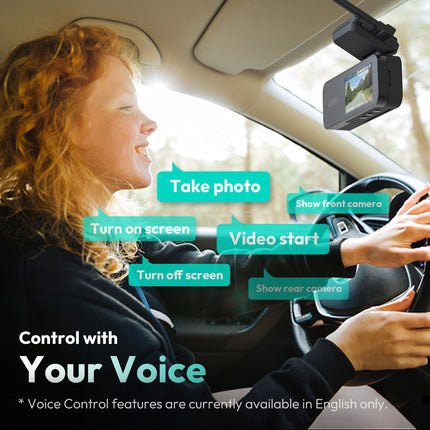 Botslab G980H Pro 2CH 4K Wifi GPS 2CH 64gb dashcam