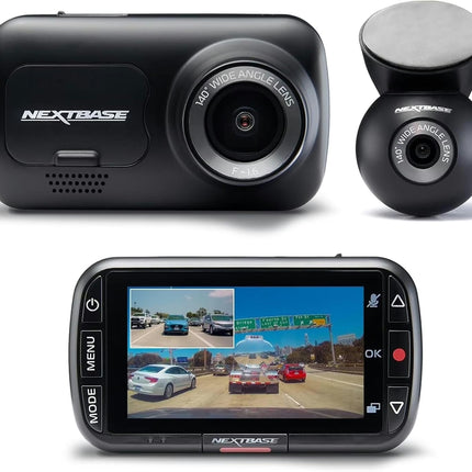 Nextbase 222XRWZ 2CH Dual Full HD dashcam