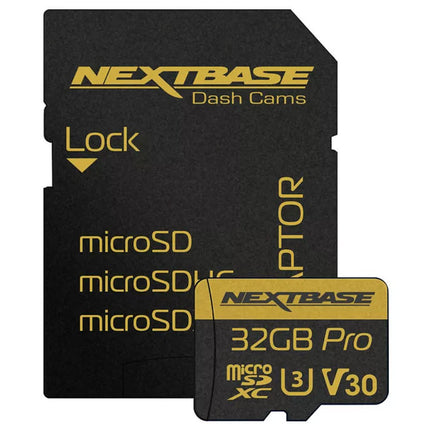 Nextbase 32gb U3 V30 Micro SD kaart