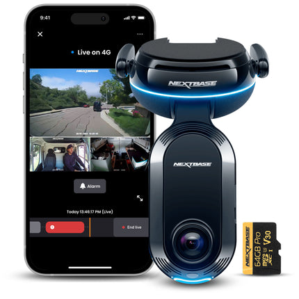 Nextbase IQ Smart 4K Dual Cloud Wifi GPS 64gb dashcam