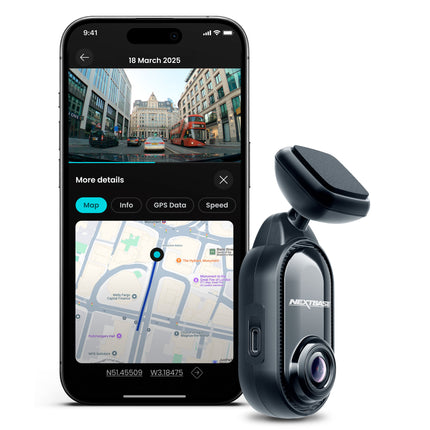 Nextbase Piqo 1K Cloud Wifi GPS dashcam