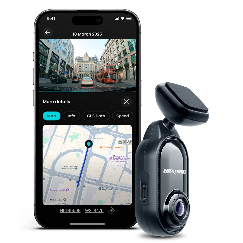 Nextbase Piqo 1K Cloud Wifi GPS dashcam