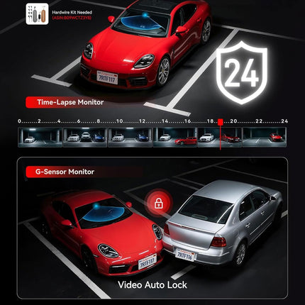 Redtiger F11 4K 1CH Wifi 32gb dashcam