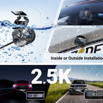 Vantrue N4 Pro S Cloud 3CH 4K Wifi GPS dashcam