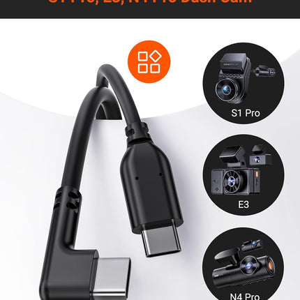 Vantrue N4 Pro / N4S 9 meter kabel voor achtercamera
