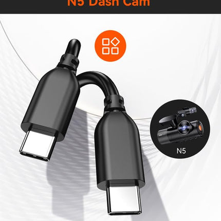 Vantrue N5 / N5S 15 meter kabel voor achtercamera