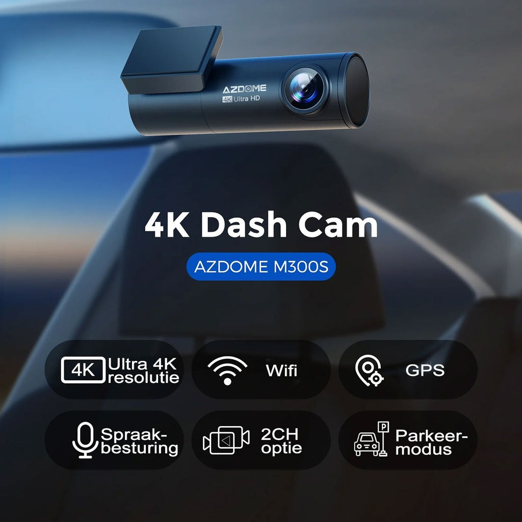 AZDOME M300S 4K 5Ghz WiFi GPS DashCam Caméra de Voiture AZDOME M300S 4K 5Ghz WiFi GPS DashCam Caméra de Voiture