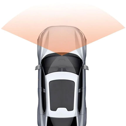 Inbouw dashcam voorkant