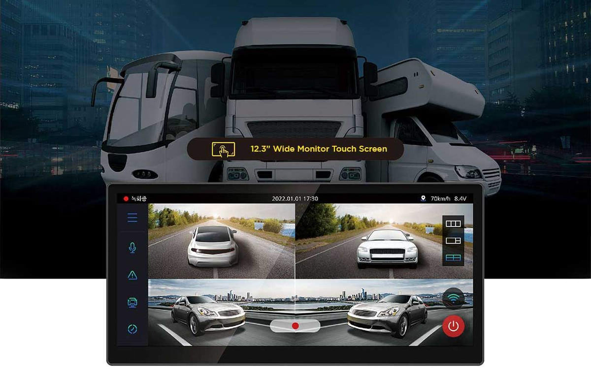 Gnet D-Force S1 4CH Wifi GPS Cloud 128gb dashcam