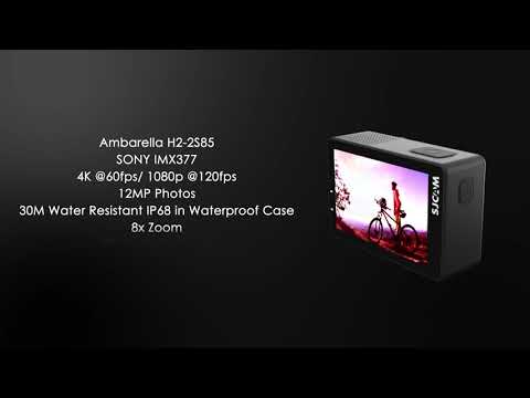 SJCAM SJ8 Pro 4K 60fps Dual screen Wifi action cam en dashcam