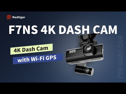 Redtiger F7NS 4K 1CH Wifi GPS dashcam